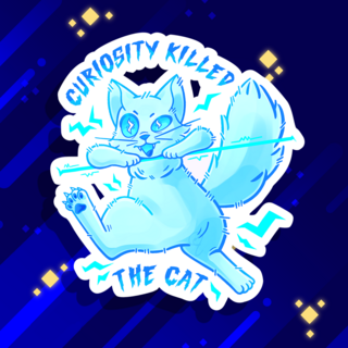 Curiosity Sticker