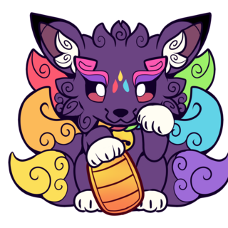 Pride Kitsune STICKER