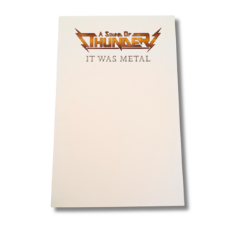 It Was Metal Graphic Novel - Blank Sketch Variant Cover