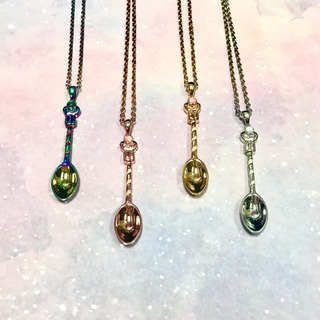 Spoonie Pendant (Rose Gold)