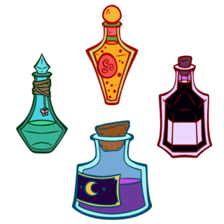 Arcane - Potion Mini Hoard Pin Set - Preorder
