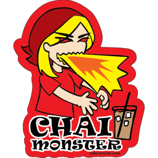 Chai Monster Sticker