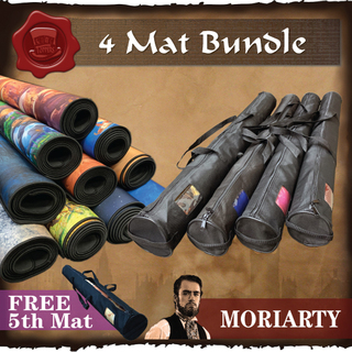 Moriarty 4 Mat Bundle + One FREE