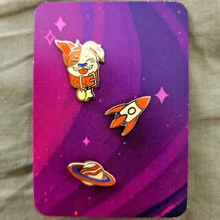 PINTOPIA 2025 - Mini Pin Pack (Laika)