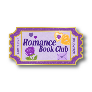 Romance Book Club Pin