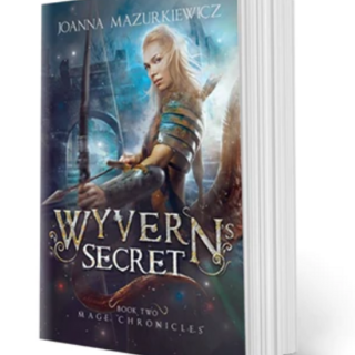 Signed Paperback Copy of Wyvern's Secret ( Mage Chronicles Book 2)