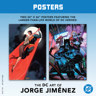 DC Art of Jorge Jimenez Poster 2-Pack