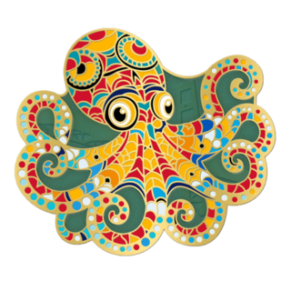 Octopus Pin