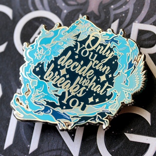 Defender of velaris enamel pin