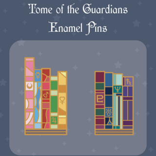 Tome of the Guardians Pin