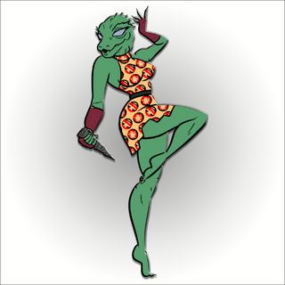 Enamel Pin - Gorn