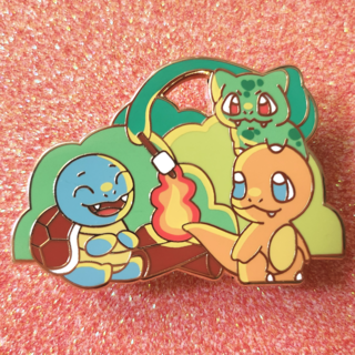 Camping Trio Pin