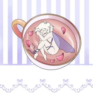 Tea Cup Acrylic Pin