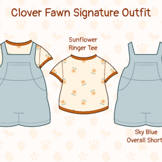 (Outfit Bundle) Clover Fawn Signature Outfit