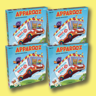 4 x Rooz Race Board Game (Family Gift Pack)