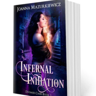 Signed Paperback Copy of Infernal Initiation (Doomed Cases Book 3)