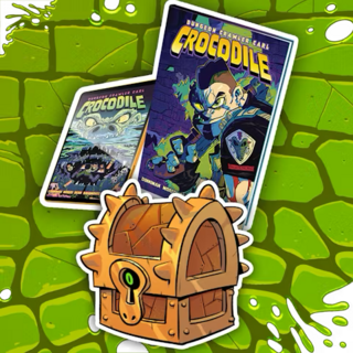 GOLD CROC BOX -- get the CAMPAIGN-ONLY Crocodile exclusive hardcover