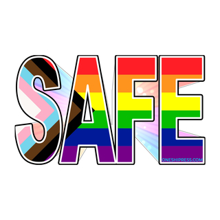 3"  Sticker - LGBTQ+ Safe