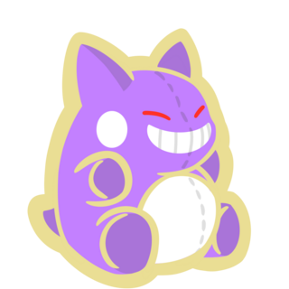 Gengar Substitute Pin