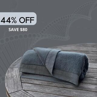 Alpha™ Odor-Free, Silver Towel