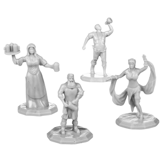 *Unpainted Pub Set | Monster Adventure Townsfolk Minis