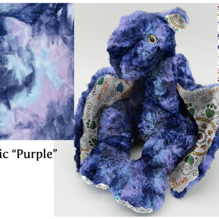 Purple Kickstarter Exclusive Handmade Dragon