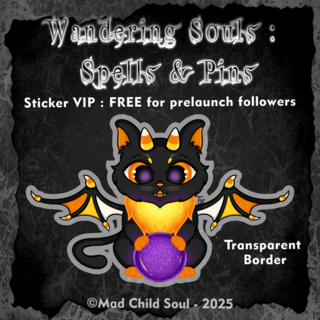 1x STICKER : Saflame Candy Corn