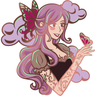 Enamel Pin - Head in the Clouds