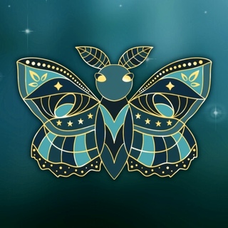 NEW! Emerald Flutter Pin