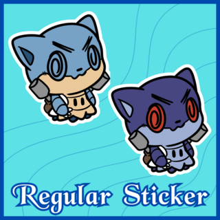 Blastkyu Regular Sticker