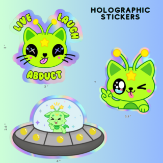 Holographic sticker