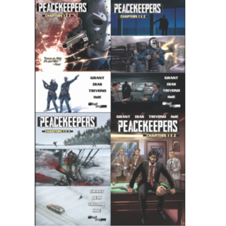 The Peacekeepers 1 & 2 - ALL FOUR COVERS