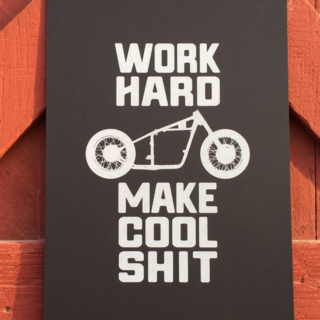 Inked Iron - Art Print - Make Cool Shit