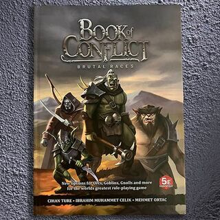 Book of Conflict: Brutal Races Hardback