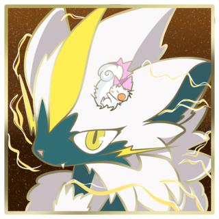 Shiny Zeraora Enamel Pin