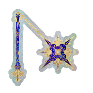 Star Flail Sticker