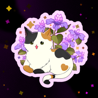 Sticker: Catnip Calico