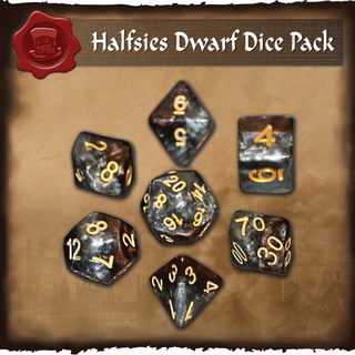 Gate Keeper Games "Halfsies Dwarf Dice"