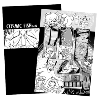 Cosmic Fish (Black and White Mini PDF Ver)