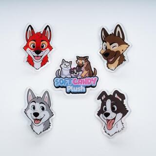 Character Pin Set #1