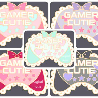 Gamer Cutie Controller Enamel Pin