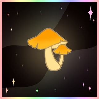 Mini Pin - Golden Waxcap