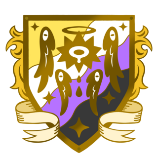 Pre-Order Nonbinary Seraph Heraldry Pin