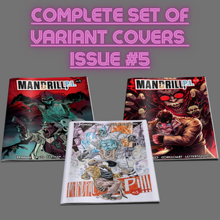 Complete Variant Cover Set Issue #5