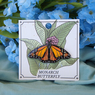 Monarch Butterfly Pin