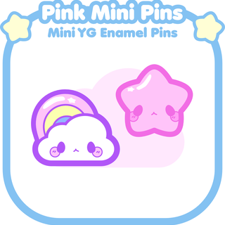 Mini Pins - Pink Set