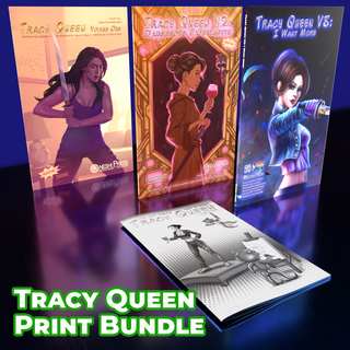 "Tracy Queen" #1-3 Bundle - Print