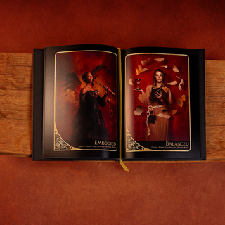 Empowered Goddess Oracle Art book (1st edition hardcover - last 12 copies)