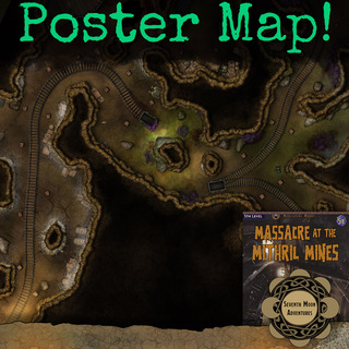 SMA Poster Map - Mithril Mines