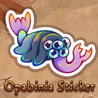 Opabinia Sticker